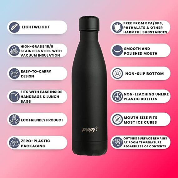 PEPPY'S Premium Fancy Flask - 750ml